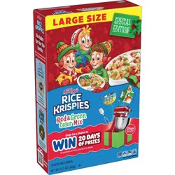 Kellogg's Rice Krispies Holiday Colors Breakfast Cereal - 12.3oz