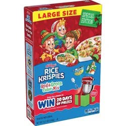 Kellogg's Rice Krispies Holiday Colors Breakfast Cereal - 12.3oz