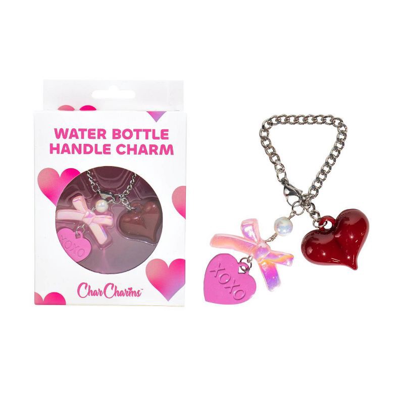 slide 3 of 6, CharCharms Valentines Handle Charm Heart with Bowl, 1 ct