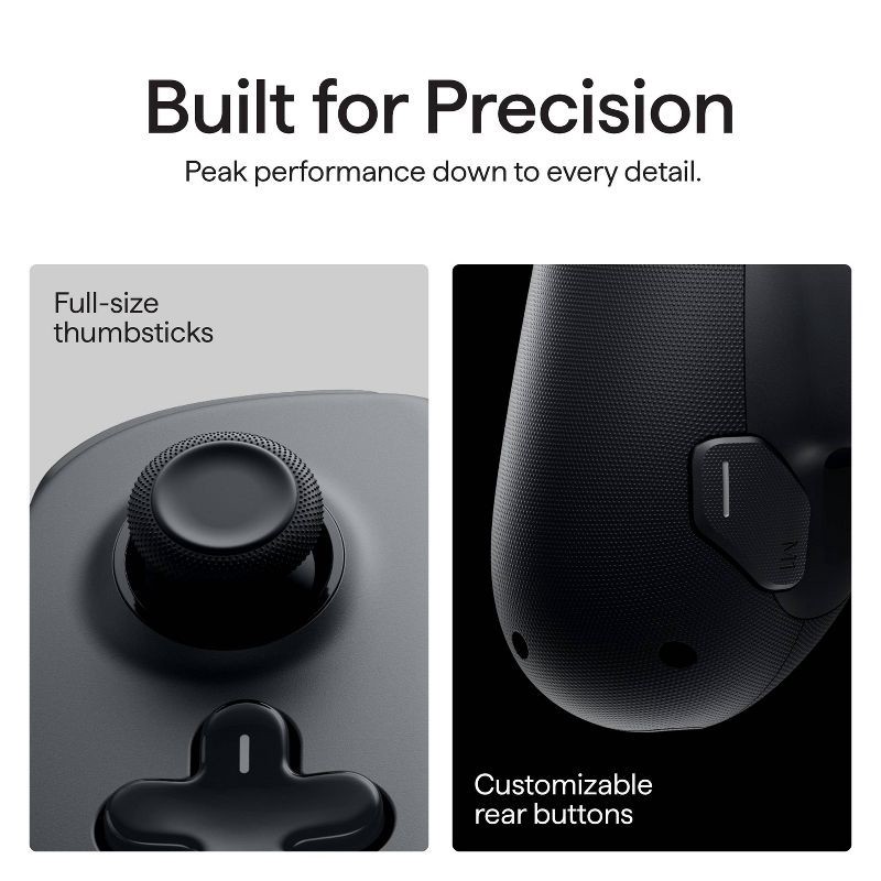 slide 4 of 7, Backbone Pro Black Controller: USB-C & Bluetooth Game Controller for Android & iPhone, 1 ct