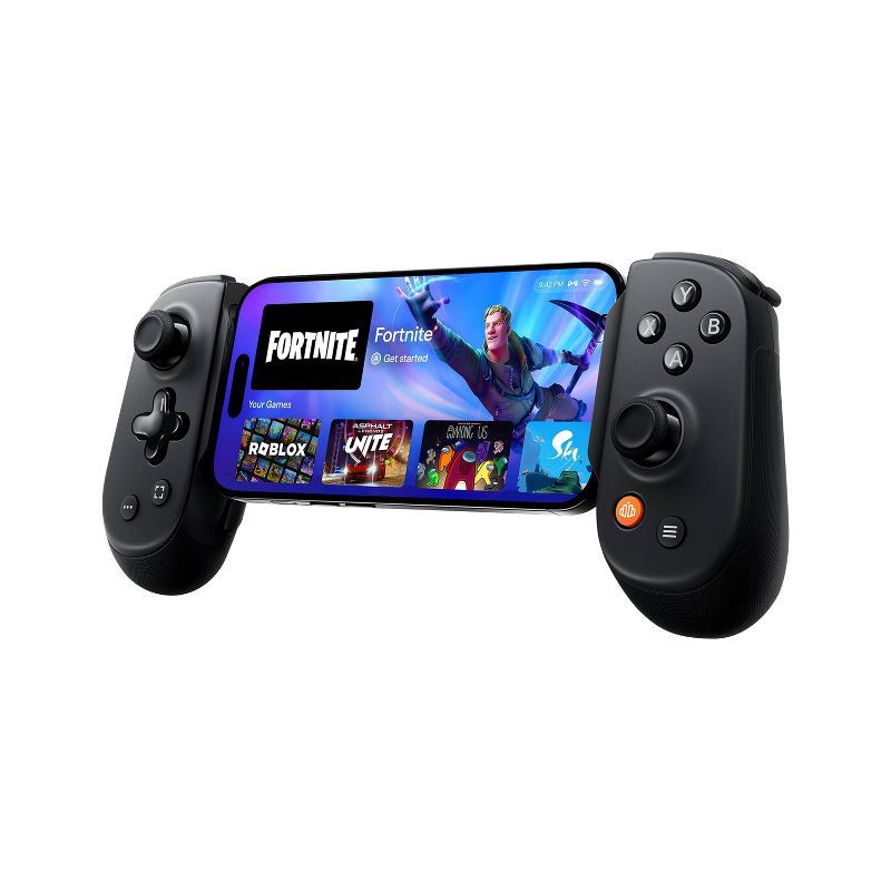 slide 1 of 7, Backbone Pro Black Controller: USB-C & Bluetooth Game Controller for Android & iPhone, 1 ct