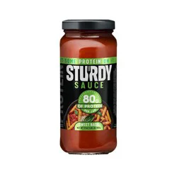 Sturdy Sauce High Protein Sweet Basil Pasta Sauce - 17oz