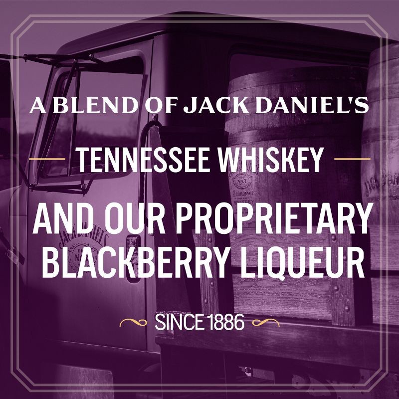 slide 10 of 10, Jack Daniel's Blackberry American Whiskey - 750ml Bottle, 750 ml
