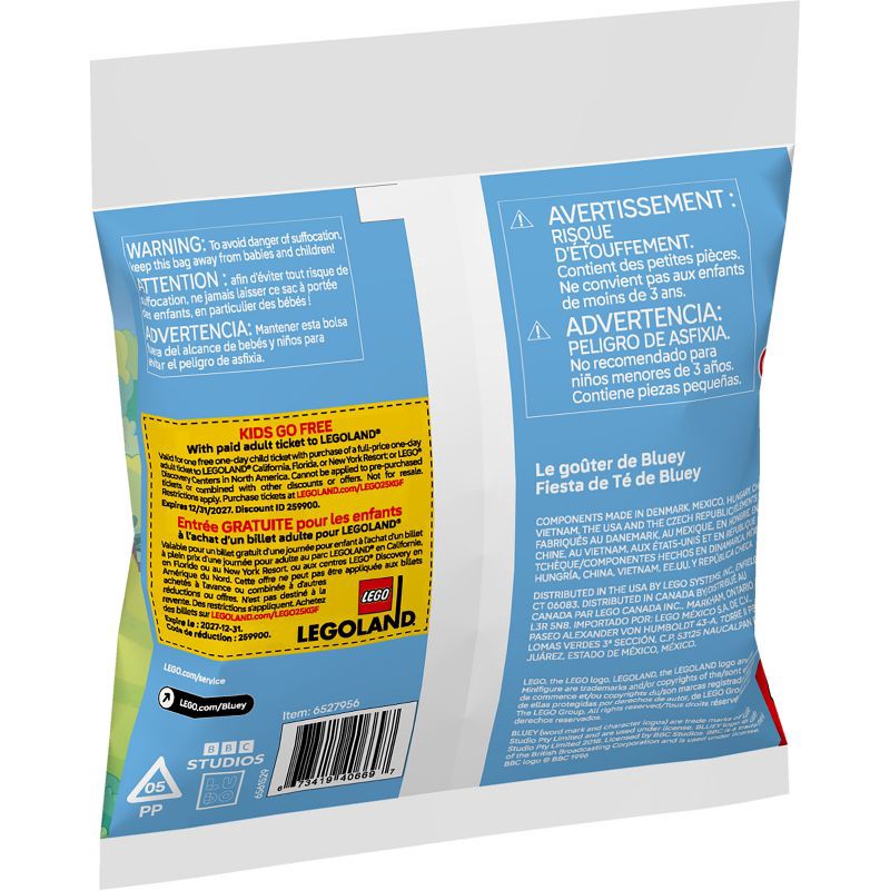 slide 4 of 4, LEGO Bluey Tea Party 30687, 1 ct