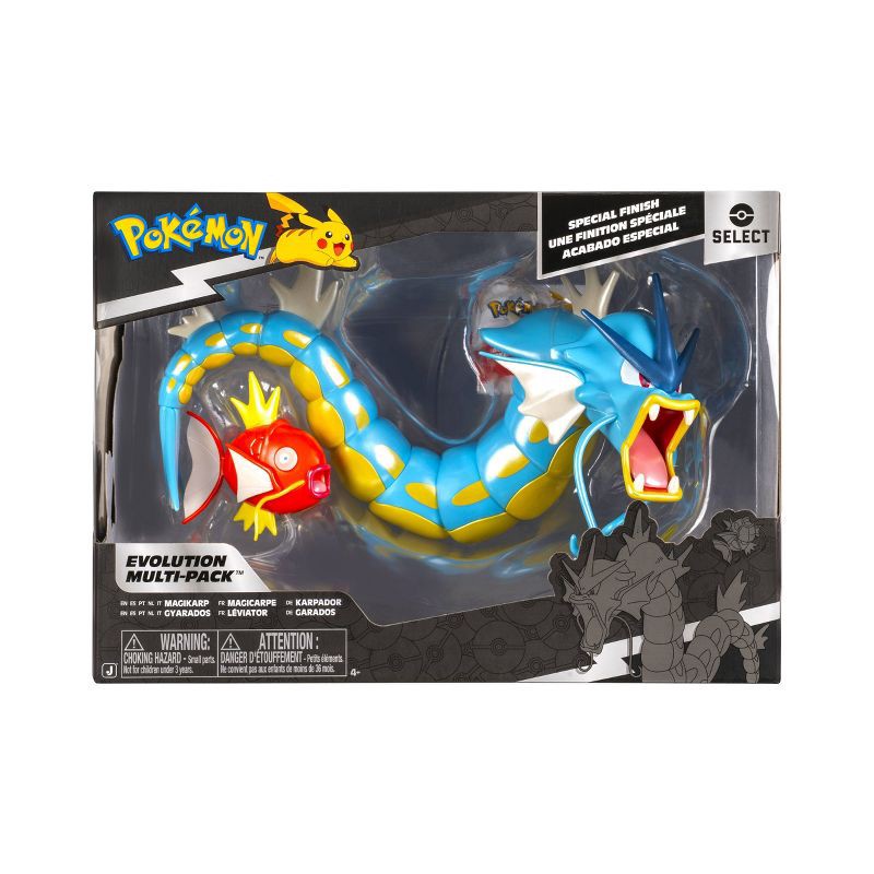 slide 2 of 14, Pokemon Select Magikarp Evolution Multipack Gyarados, 1 ct