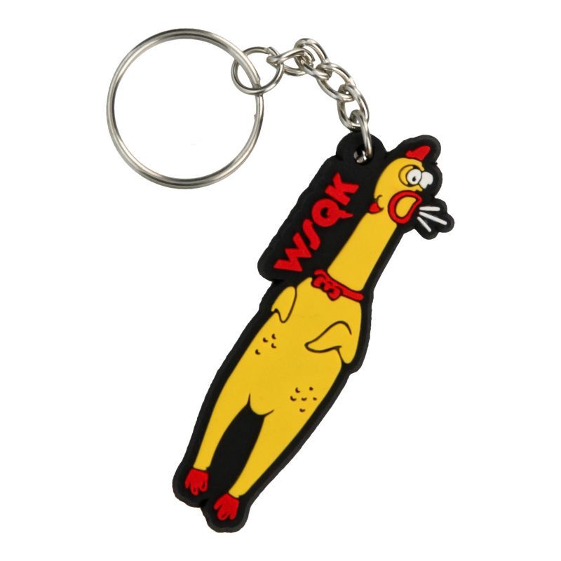 slide 1 of 2, Stranger Things 5 WSQK Rubber Chicken Keyring, 1 ct