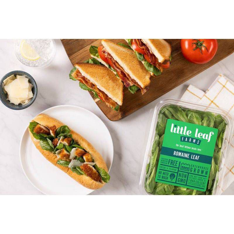 slide 4 of 6, Little Leaf Farms Fresh Romaine Leaf Lettuce - 4oz, 4 oz