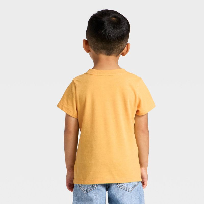 slide 2 of 4, Toddler Boys' Short Sleeve Cruiser Graphic T-Shirt - Cat & Jack™ Gold 4T, 1 ct