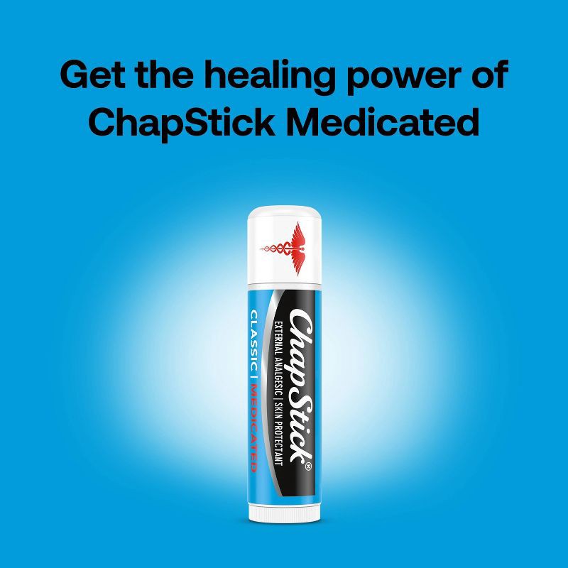 slide 6 of 8, Chapstick Classic Medicated Lip Balms - 0.45oz/3ct, 0.45 oz, 3 ct