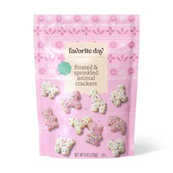 Easter Animal Crackers Covered in White and Pink Chocolate - 6oz - Favorite Day™