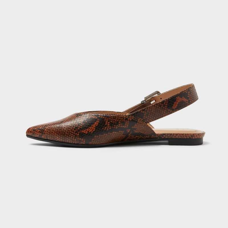 slide 2 of 4, Women's Victoria Shoes with Memory Foam Insole – A New Day™ Dark Brown 9.5, 1 ct