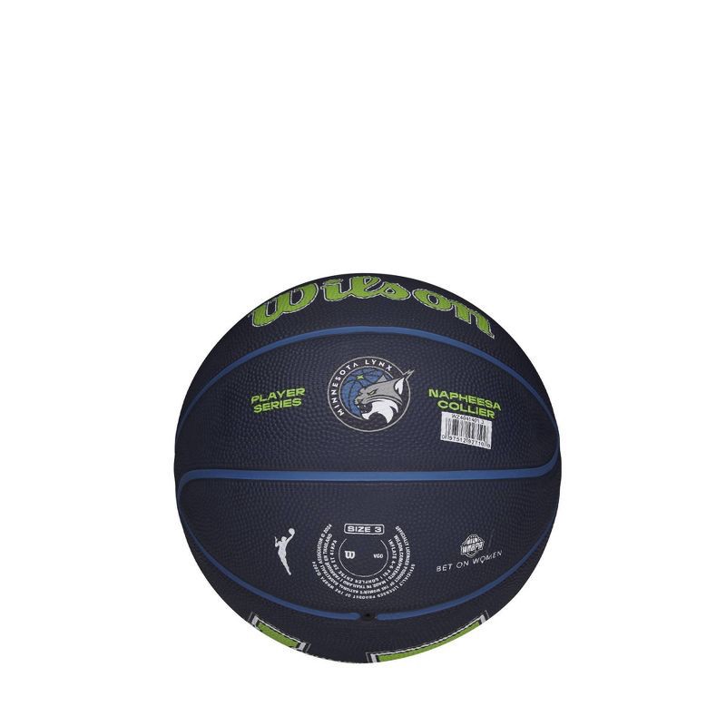 slide 6 of 7, WNBA Minnesota Lynx Napheesa Collier Mini Basketball, 1 ct