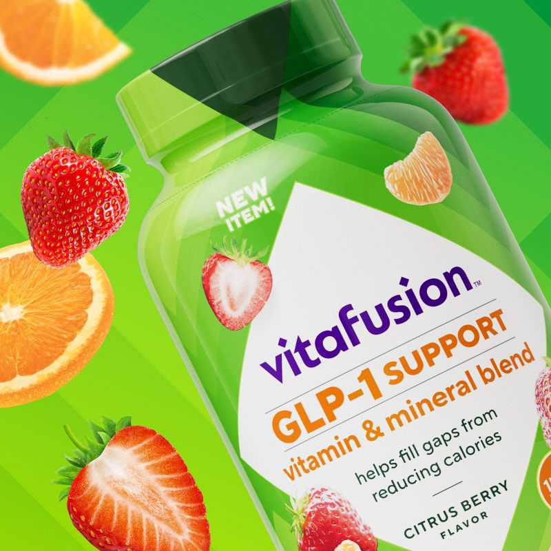 slide 2 of 9, Vitafusion GLP-1 Mineral Blend Dietary Supplement Gummies - 90ct, 90 ct