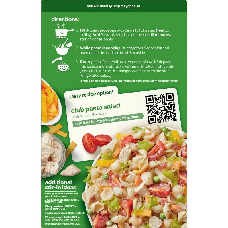 slide 3 of 4, Betty Crocker Suddenly Salad Ranch and Bacon Pasta - 7.5oz, 7.5 oz