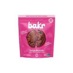 BAKR Chocolate Double Fudge Brownie Frozen Cookie Dough - 8oz