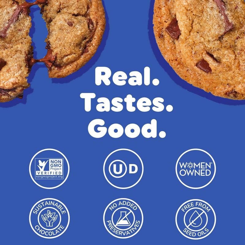 slide 3 of 4, BAKR Brown Butter Chocolate Chip Frozen Cookie Dough - 8oz, 8 oz