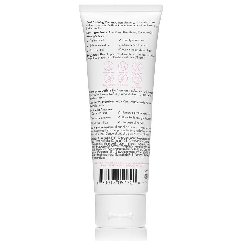 slide 2 of 5, Rizos Curls Travel Size Curl Defining Cream - 2.5 fl oz, 2.5 fl oz