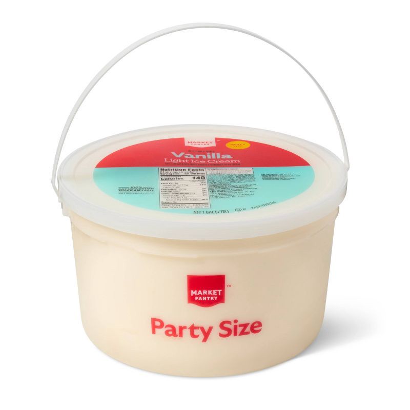 slide 2 of 3, Vanilla Ice Cream - 1gal - Market Pantry™, 1 gal