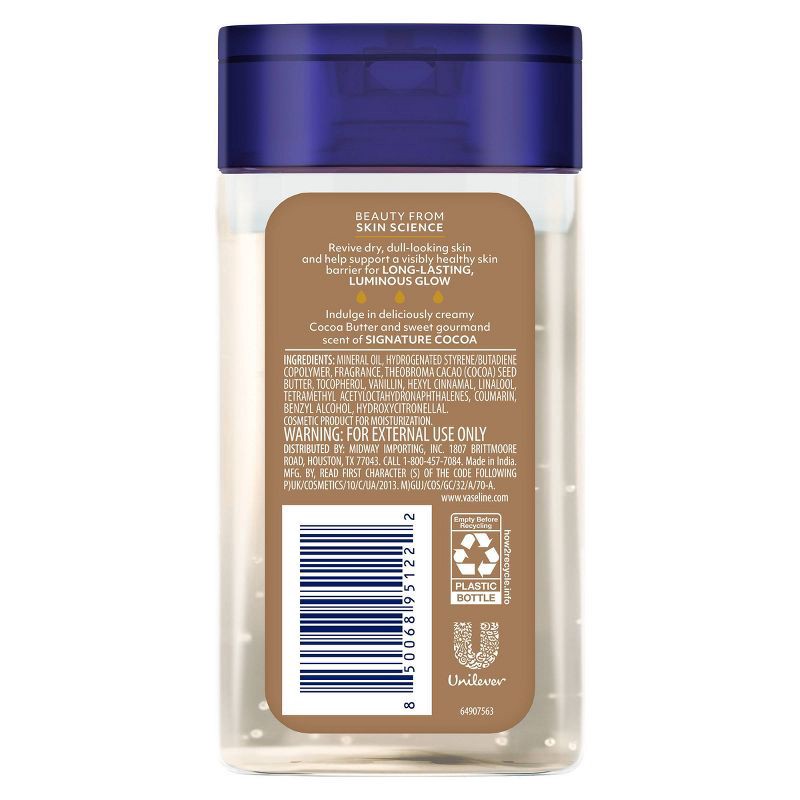 slide 2 of 5, Vaseline Cocoa Radiant Gel Mini Body Oil - Travel Size - 1.7 fl oz, 1.7 fl oz