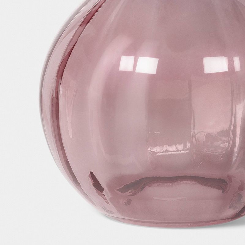 slide 3 of 3, Tall Glass Vase Light Pink - Room Essentials™, 1 ct