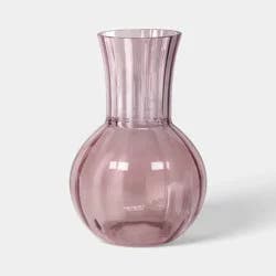 Tall Glass Vase Light Pink - Room Essentials™