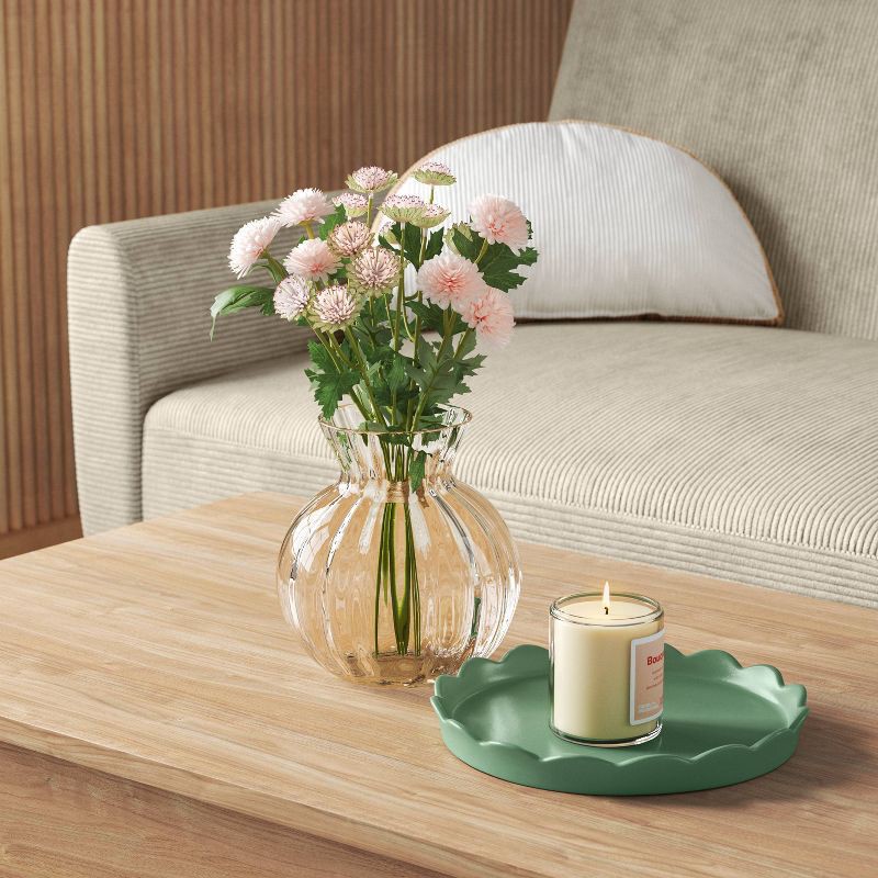 slide 2 of 3, Round Glass Vase Clear - Room Essentials™, 1 ct