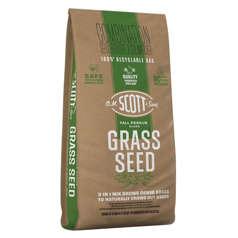 slide 4 of 6, Scotts Tall Fescue Grass Seed, 1 ct