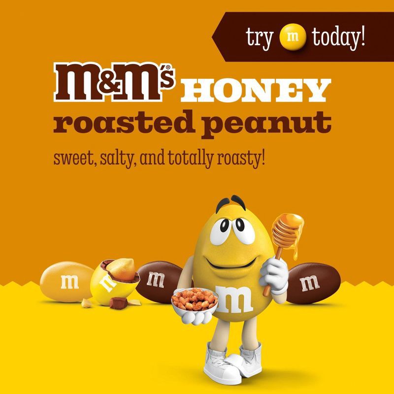 slide 2 of 11, M&M's Honey Roasted Nut Chocolate Candy - Sharing Size - 9oz, 9 oz