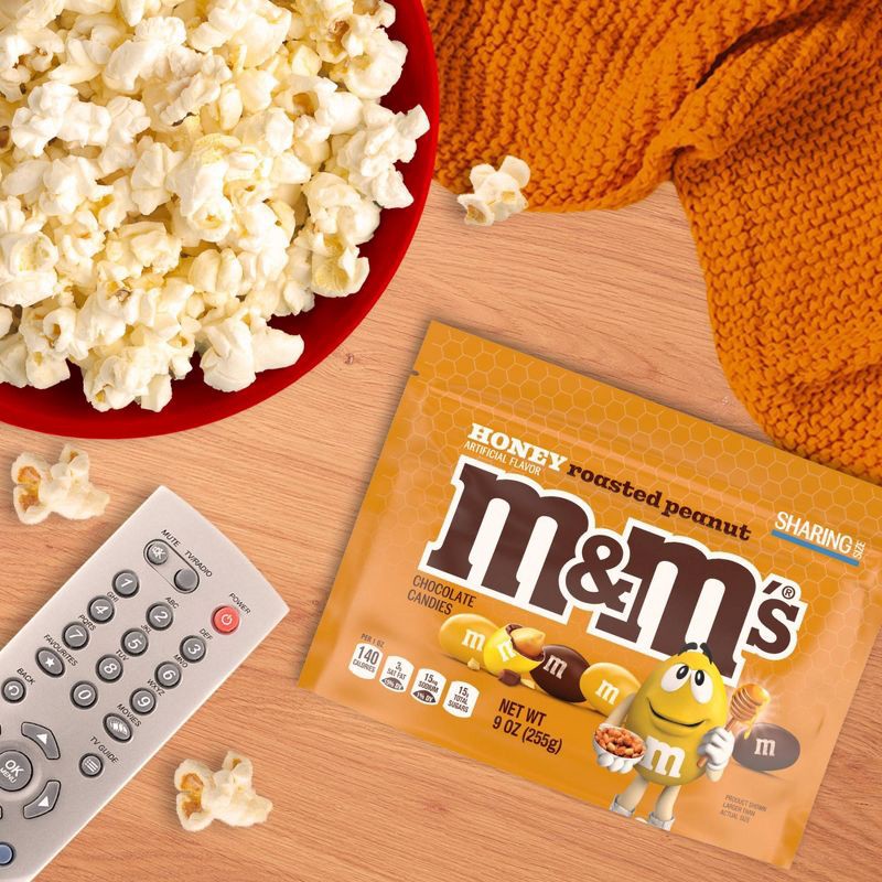 slide 5 of 11, M&M's Honey Roasted Nut Chocolate Candy - Sharing Size - 9oz, 9 oz