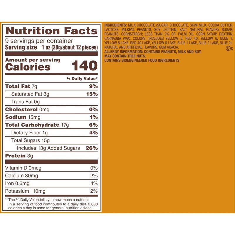 slide 11 of 11, M&M's Honey Roasted Nut Chocolate Candy - Sharing Size - 9oz, 9 oz