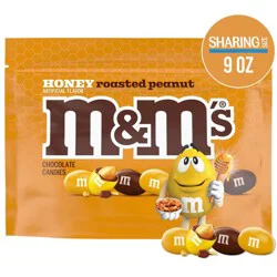 M&M's Honey Roasted Nut Chocolate Candy - Sharing Size - 9oz