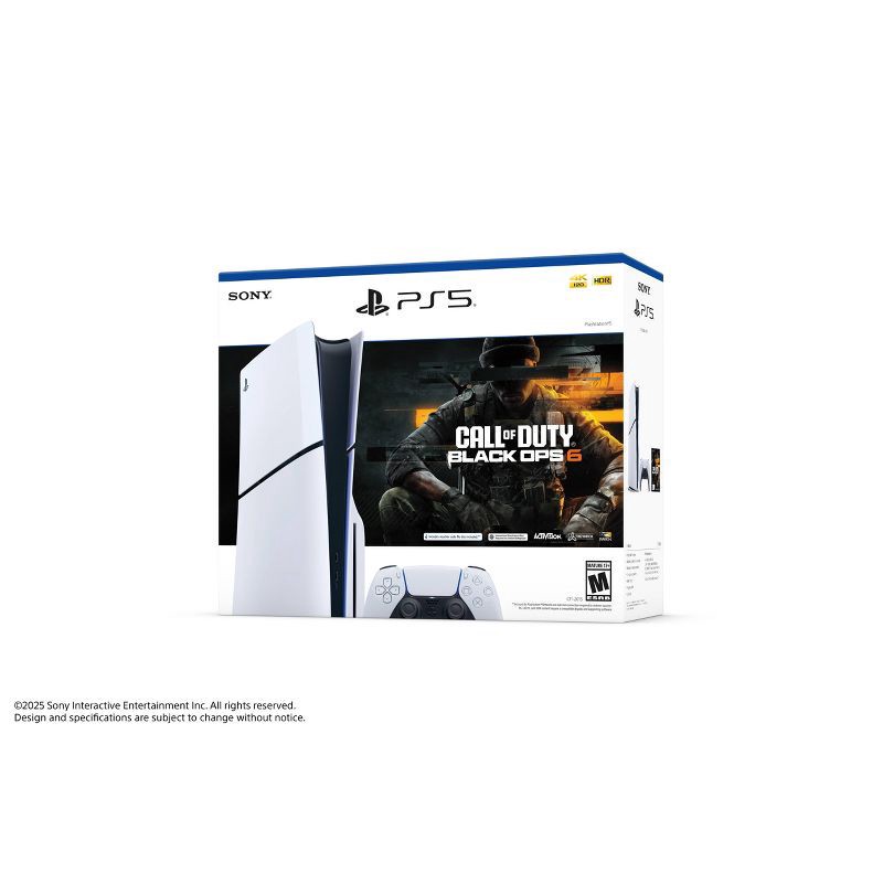 slide 4 of 4, PlayStation 5 Disc Console COD BO6, 1 ct