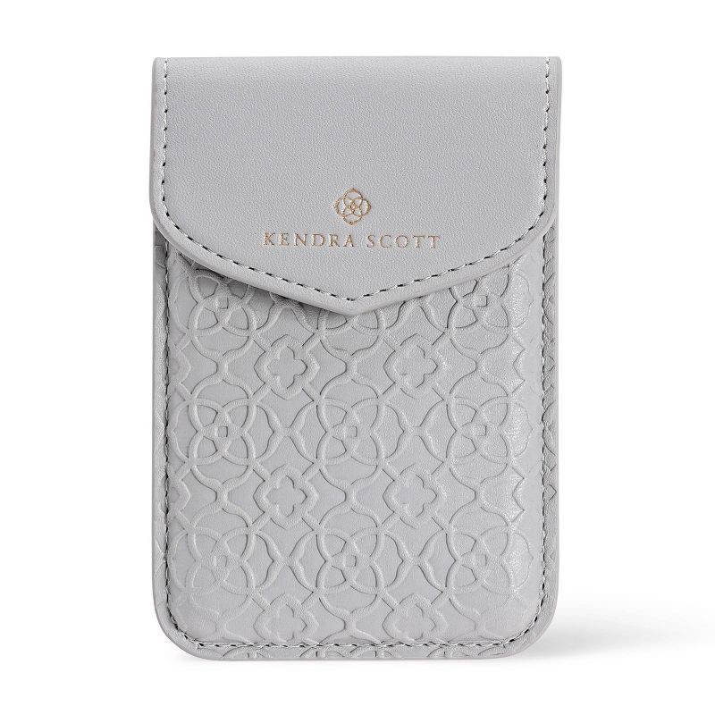 slide 1 of 5, Kendra Scott MagSafe Wallets - Gray Filigree, 1 ct