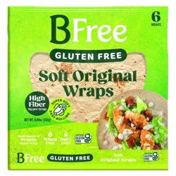 BFree Foods Soft Original Tortilla Wraps - 8.89oz/6ct