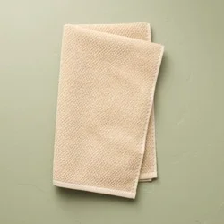 Hearth & Hand with Magnolia Hand Towel Tan/Cream - Hearth & Hand™ with Magnolia