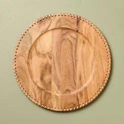 Hearth & Hand with Magnolia Wood Charger Plate - Hearth & Hand™ with Magnolia