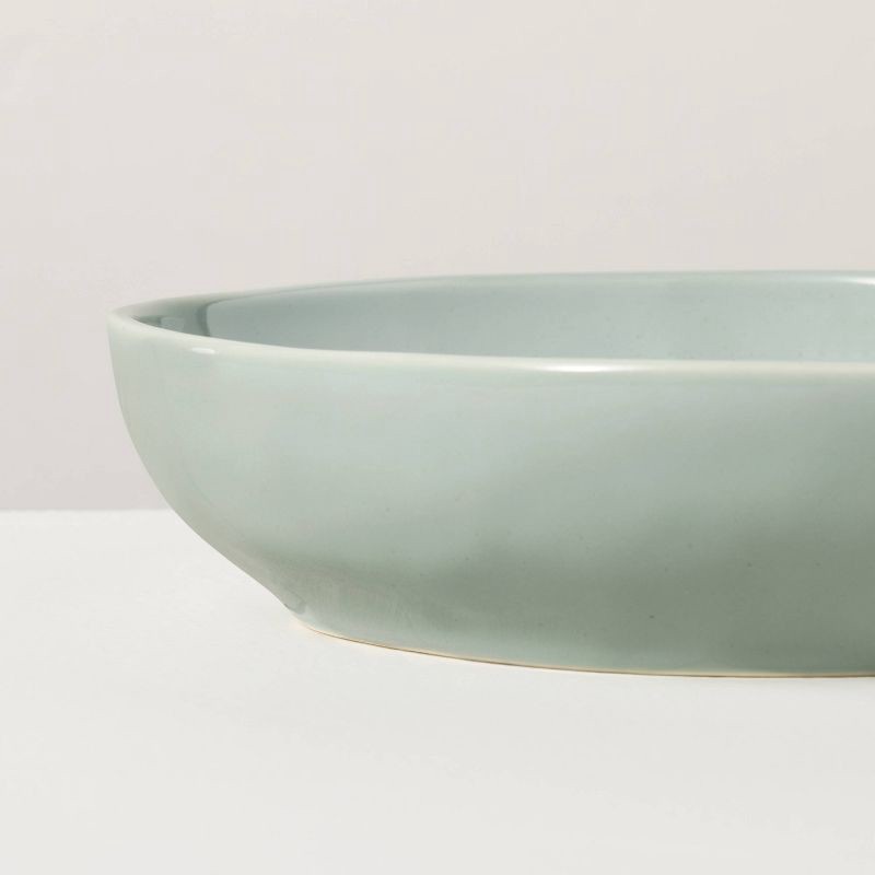 slide 3 of 3, Hearth & Hand with Magnolia 38oz Foundational Pasta Bowl Blue - Hearth & Hand™ with Magnolia, 38 oz