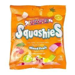 Squashies Assorted Fruit Candy - 5oz