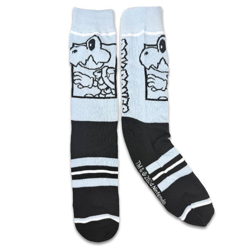 slide 9 of 15, Nintendo Super Mario Mystery Men's Single Crew Socks, 1 ct