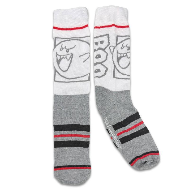 slide 11 of 15, Nintendo Super Mario Mystery Men's Single Crew Socks, 1 ct