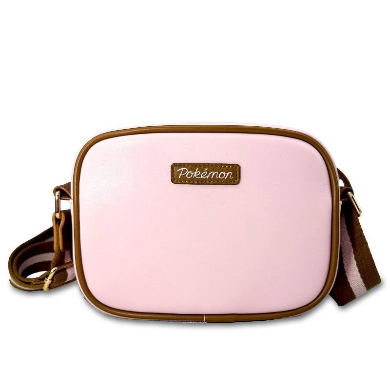 slide 3 of 4, Pokemon Pokémon Eevee Floral Print Camera Bag, 1 ct