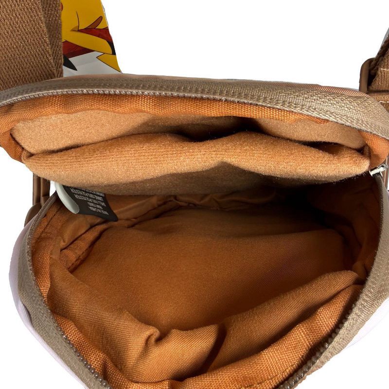 slide 5 of 5, Pokemon Pokémon Pikachu Floral Slim Crossbody Bag, 1 ct