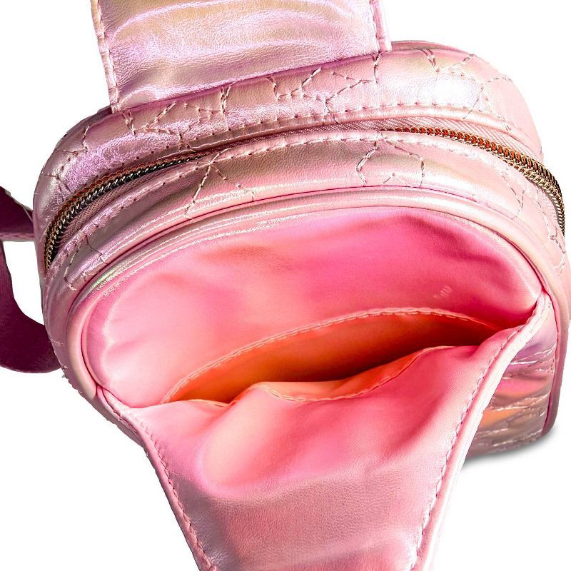 slide 4 of 5, Super Mario Nintendo Princess Peach Quilted Sling Bag, 1 ct