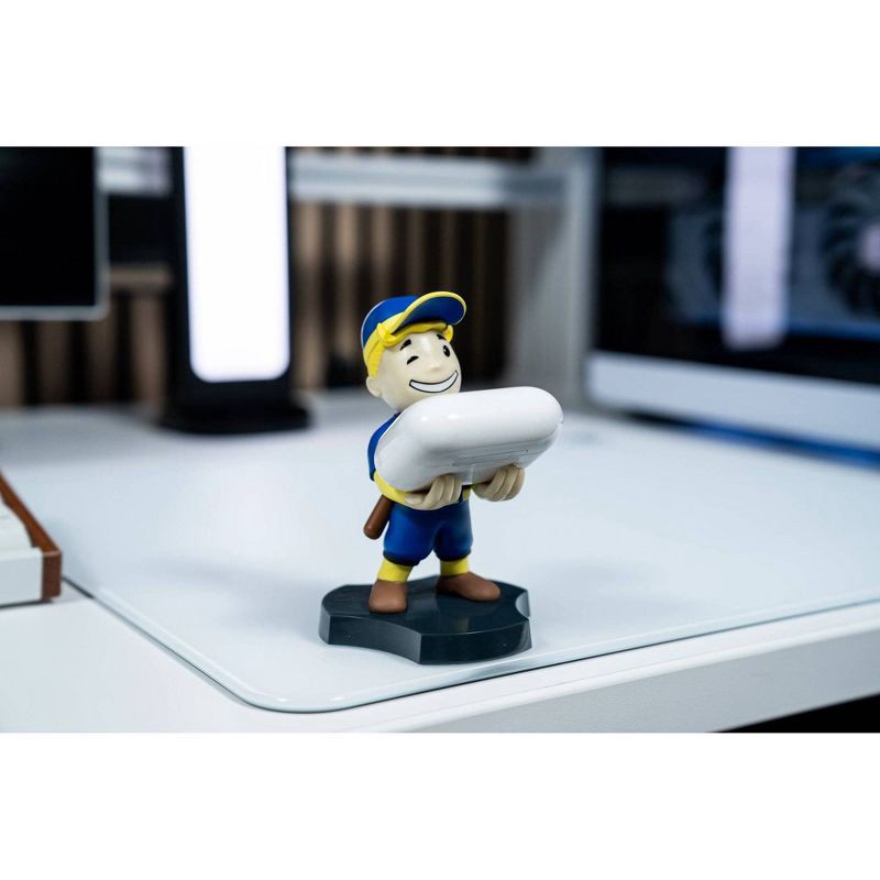 slide 2 of 12, Fallout Big League Vault Boy 4" Mini Cable Guy Phone Stand, 1 ct