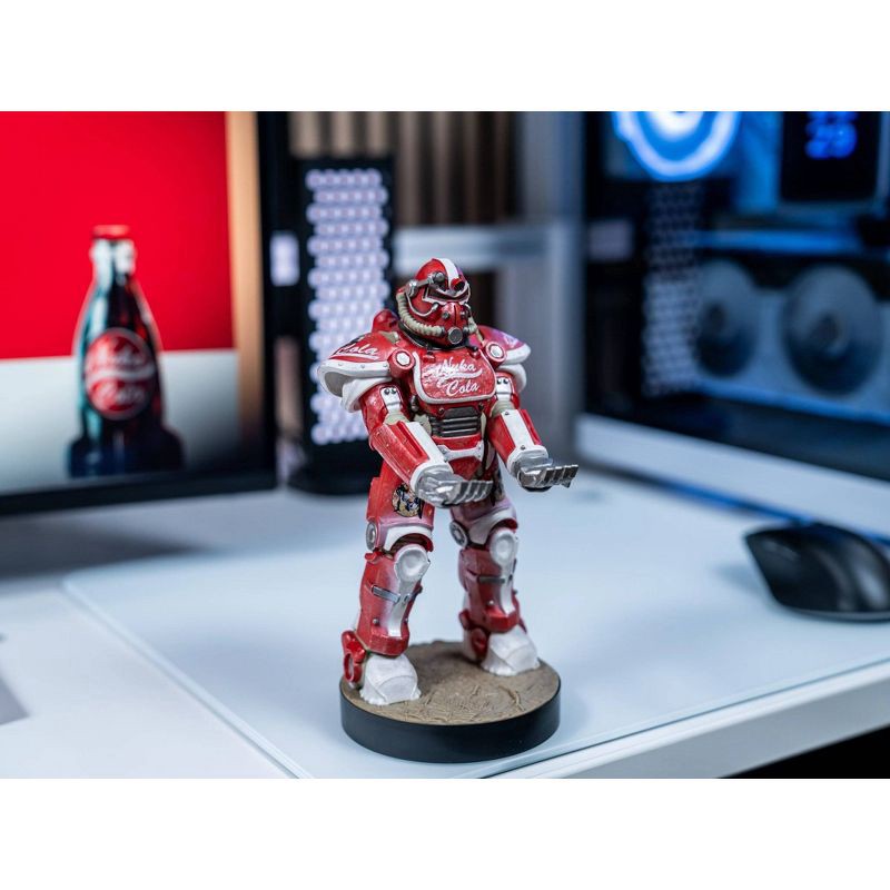 slide 7 of 10, Fallout Nuka Cola Power Armour Cable Guys Controller/Holder, 1 ct