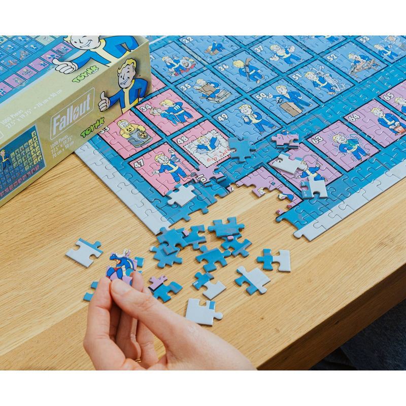slide 5 of 7, Fallout Periodic Table Of Vault Boy 1000-Piece Jigsaw Puzzle, 1 ct