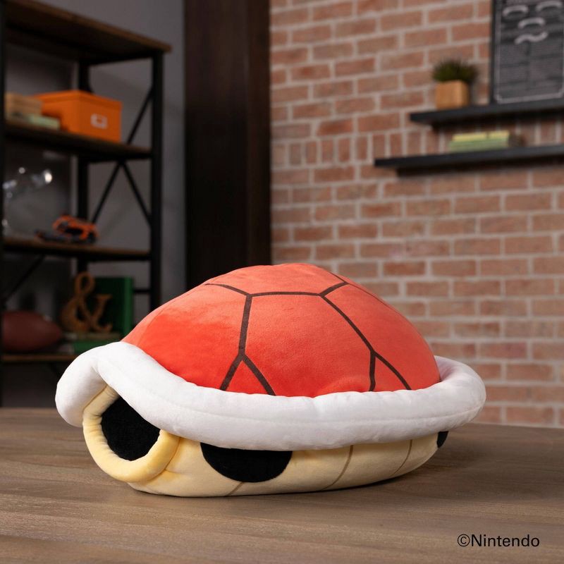 slide 4 of 5, Nintendo Club Mocchi Mocchi Red Shell 14" Mega Plush, 1 ct