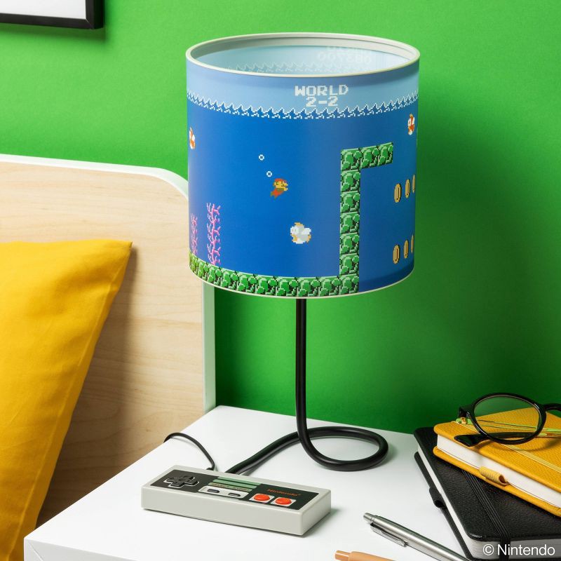 slide 3 of 7, Nintendo - Super Mario NES Console Lamp, 1 ct