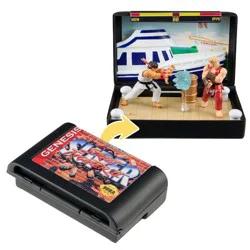 Sega Console Heroes - Street Fighter II Collectible Diorama