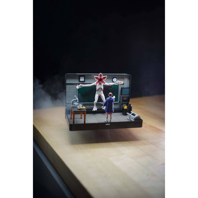 slide 1 of 5, Stranger Things VHS Diorama: Eleven vs. Demogorgon, 1 ct